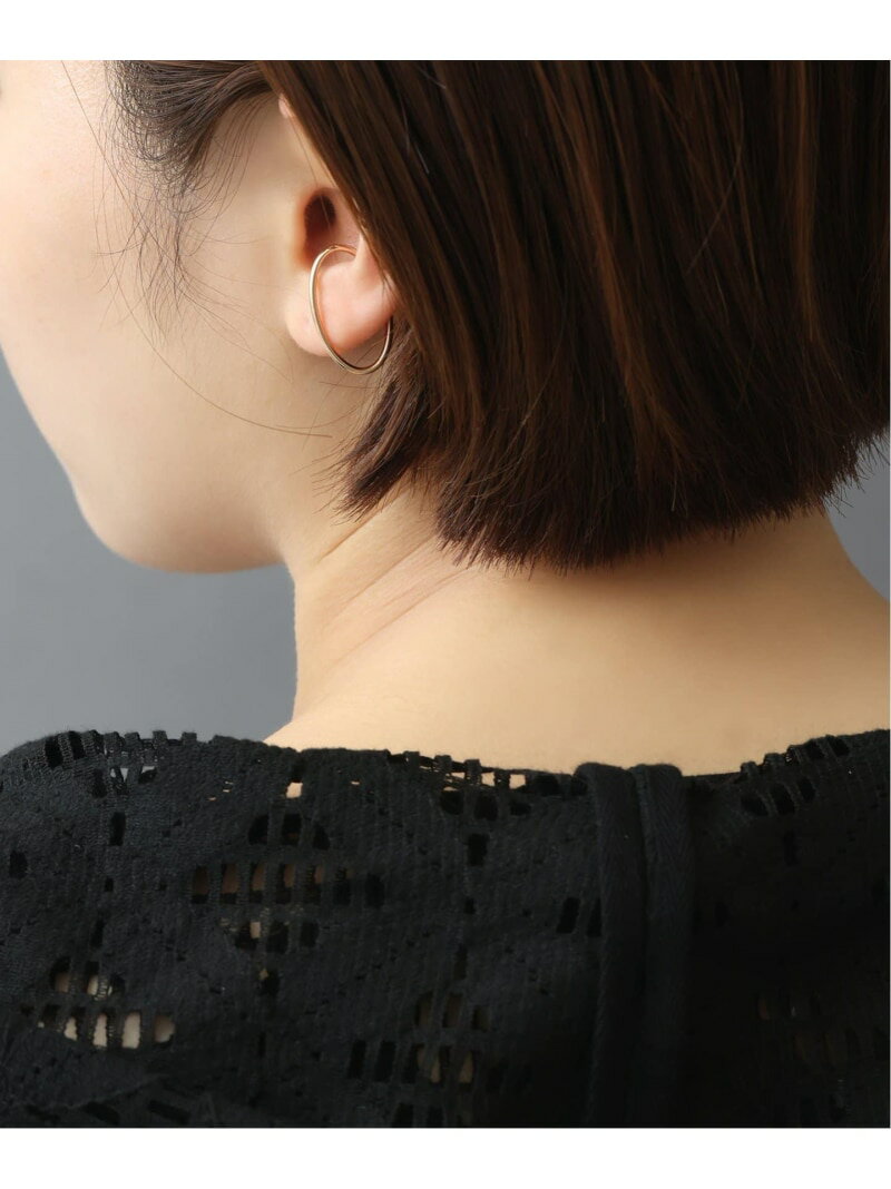 オーバルパイプイヤーカフ K10(片耳) Lilas スピックアンドスパン アクセサリー・腕時計 イヤリング・イヤーカフ ゴールド【送料無料】[Rakuten Fashion]