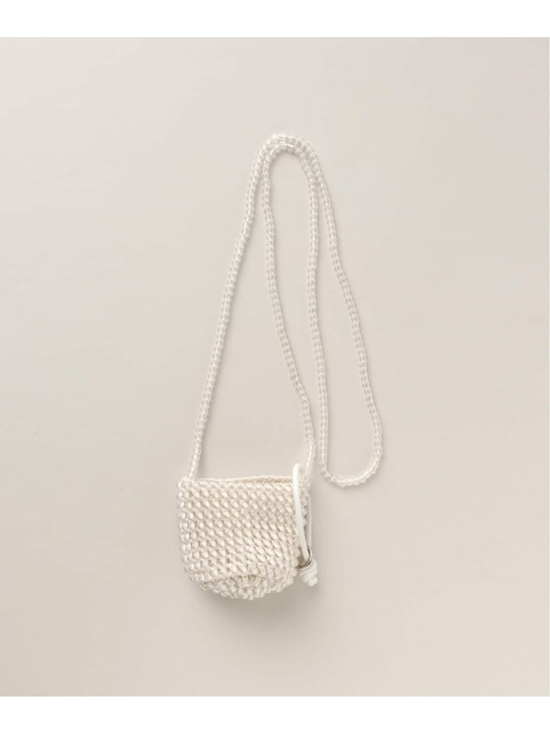 【ESLOW / エスロー】 BEADS MINI BUCKET BAG Spick & Span スピックアンドスパン アクセサリー・腕時計 イヤリング・イヤーカフ ブラウン【送料無料】[Rakuten Fashion]