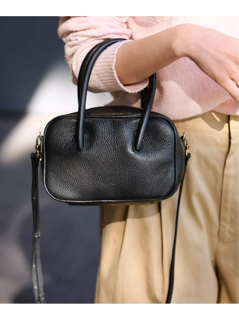Rakuten - MOFIORA / モフィオラ BOX MINI with strap バッグ FRAMeWORK フレームワーク バッグ ショルダーバッグ ブラック ベージュ【送料無料】[Rakuten Fashion]