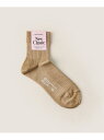 MARCOMONDE/マルコモンド high grade silk socks NOBLE ノーブル 靴下・レッグウェア 靴下 ブラウン ホワイト