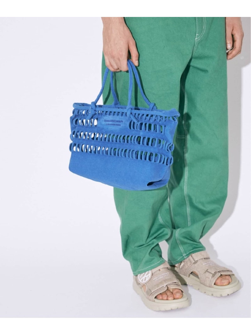 ≪一部店舗+WEB限定≫beautiful people konbu knit shopping busket bag 1415611942 Spick & Span スピックアンドスパン バッグ トートバッグ【送料無料】[Rakuten Fashion]