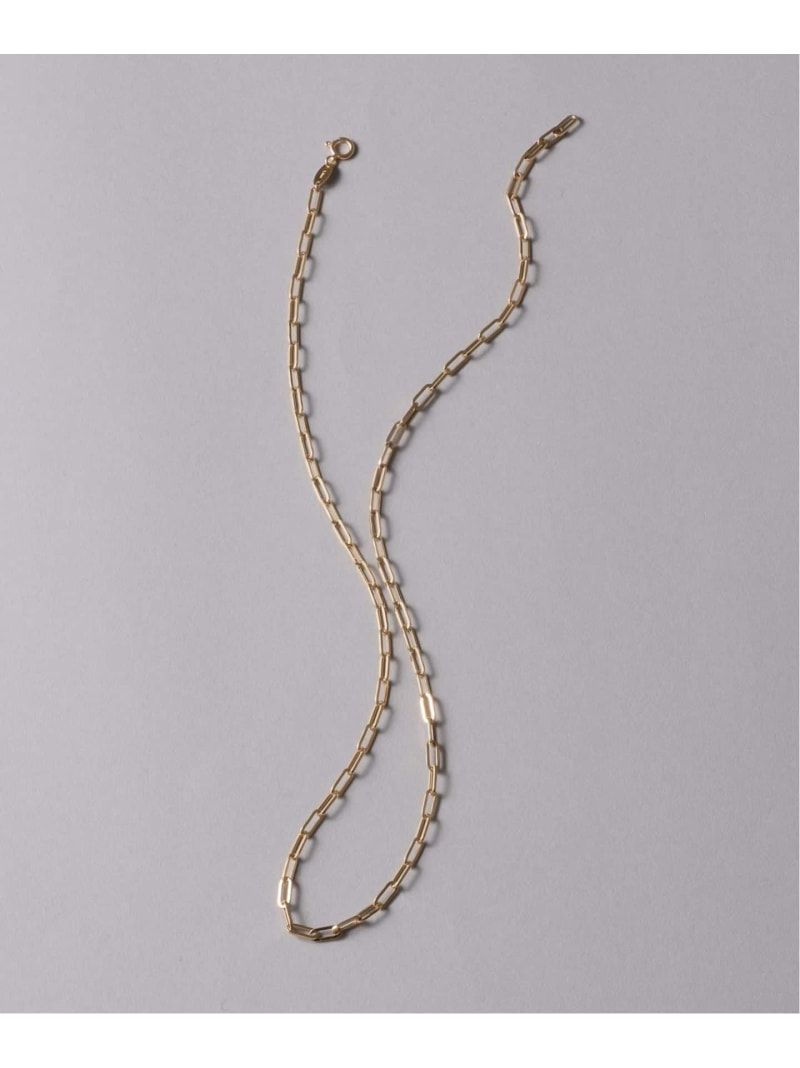 中空ペーパークリップチェーン40cmネックレス spick-and-span-10026742 Spick&Span サンプル画像3