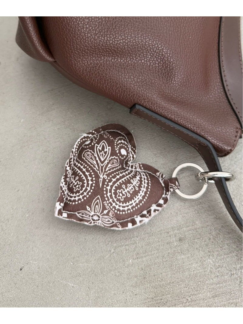 Rakuten - 《予約》JUST PICK IT ! BANDANA CHARM Spick & Span スピックアンドスパン 財布・ポーチ・ケース その他の財布・ポーチ・ケース ブラウン グレー ネイビー【先行予約】*[Rakuten Fashion]
