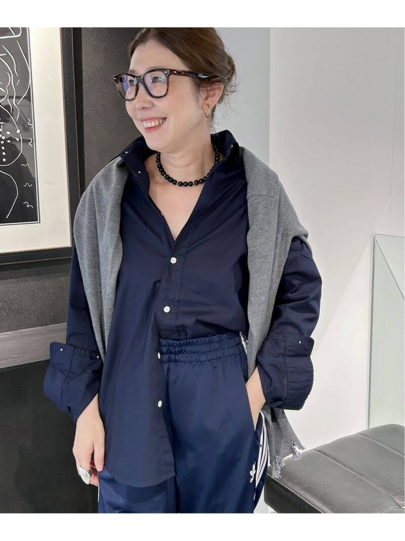 ≪追加≫コットンレギュラーカラーシャツ FRAMeWORK フレームワーク トップス シャツ・ブラウス ホワイト ブルー ネイビー【送料無料】[Rakuten Fashion]