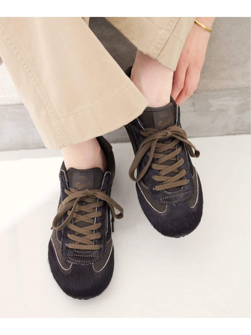 VANS/バンズ super lowproPONY HAIR FRAMeWORK フレームワーク シューズ・靴 スニーカー ブラウン【送料無料】[Rakuten Fashion]