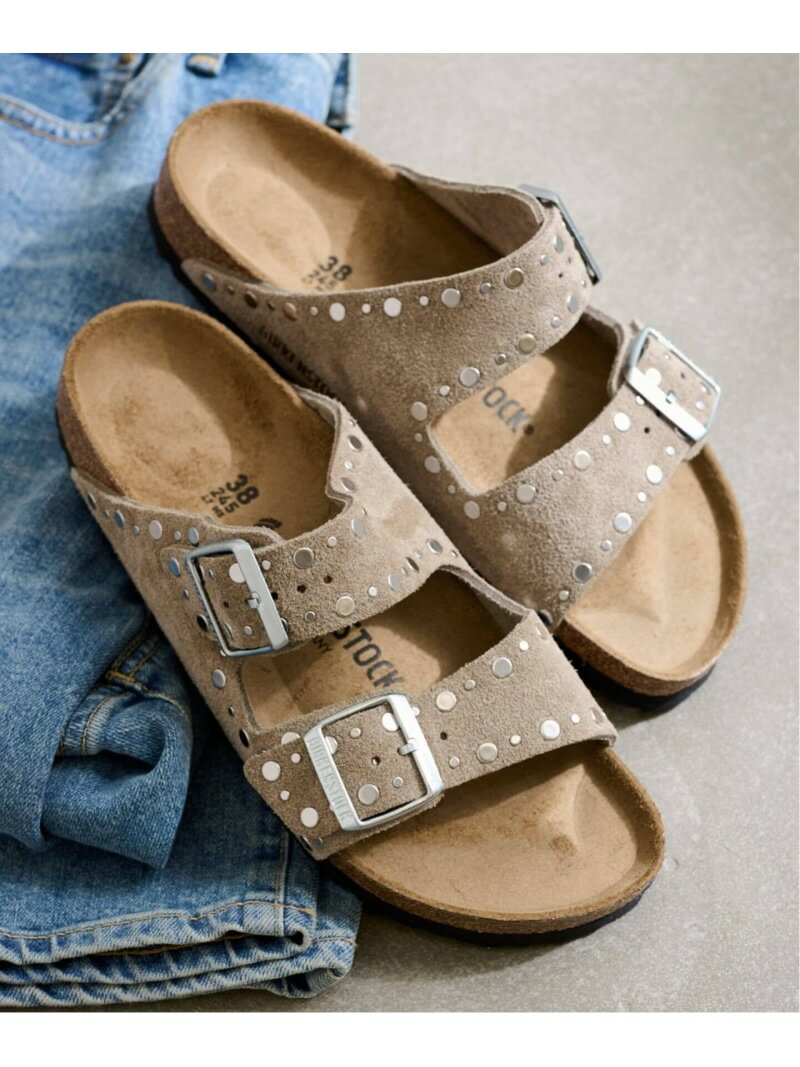 ≪追加予約≫BIRKENSTOCK/ビルケンシュトックARIZONA RIVET FRAMeWORK フレームワーク シューズ・靴 サンダル ベージュ【先行予約】*【送料無料】[Rakuten Fashion]