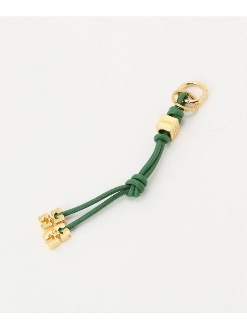 Rakuten - GANNI/ガニー Ganni Bou Keyring U by SPICK&SPAN ユーバイスピックアンドスパン 財布・ポーチ・ケース その他の財布・ポーチ・ケース ピンク グリーン【送料無料】[Rakuten Fashion]