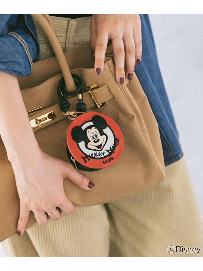 WIFFLE / ウィッフル 別注ミッキーキーホルダーポーチ Spick & Span スピックアンドスパン 財布・ポーチ・ケース その他の財布・ポーチ・ケース ブラック【送料無料】[Rakuten Fashion]