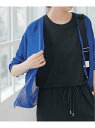 シアーカーディガン Spick & Span スピックアンドスパン トップス カーディガン ブラック ブルー ホワイト【送料無料】[Rakuten Fashio...