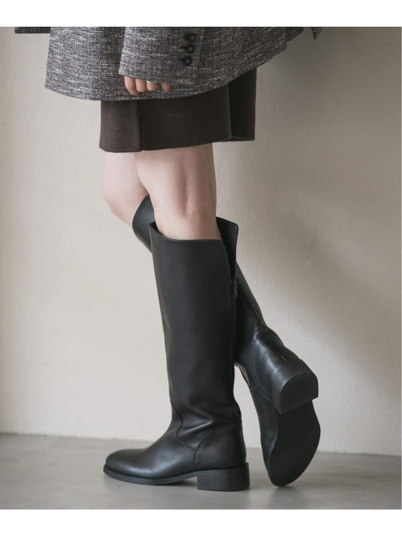 《追加》REMME/レメ ロングブーツ NOBLE ノーブル シューズ・靴 ブーツ ブラック【送料無料】[Rakuten Fashion]のサムネイル