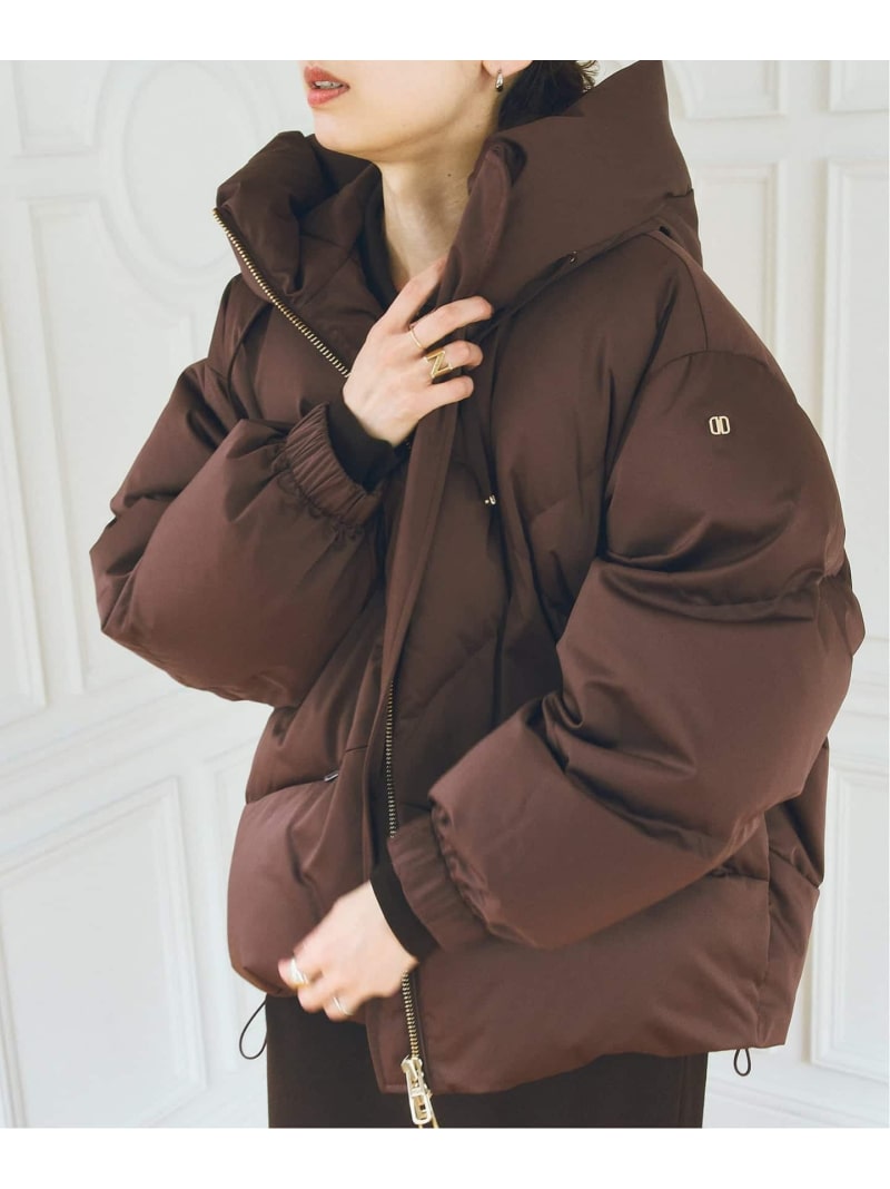 《追加・NOBLE別注》DUNO/デュノ PEGGIE(ペギー) NOBLE ノーブル ジャケット・アウター ダウンジャケット・ダウンベスト ブラウン ホワイト ブラック ベージュ【送料無料】[Rakuten Fashion]のサムネイル