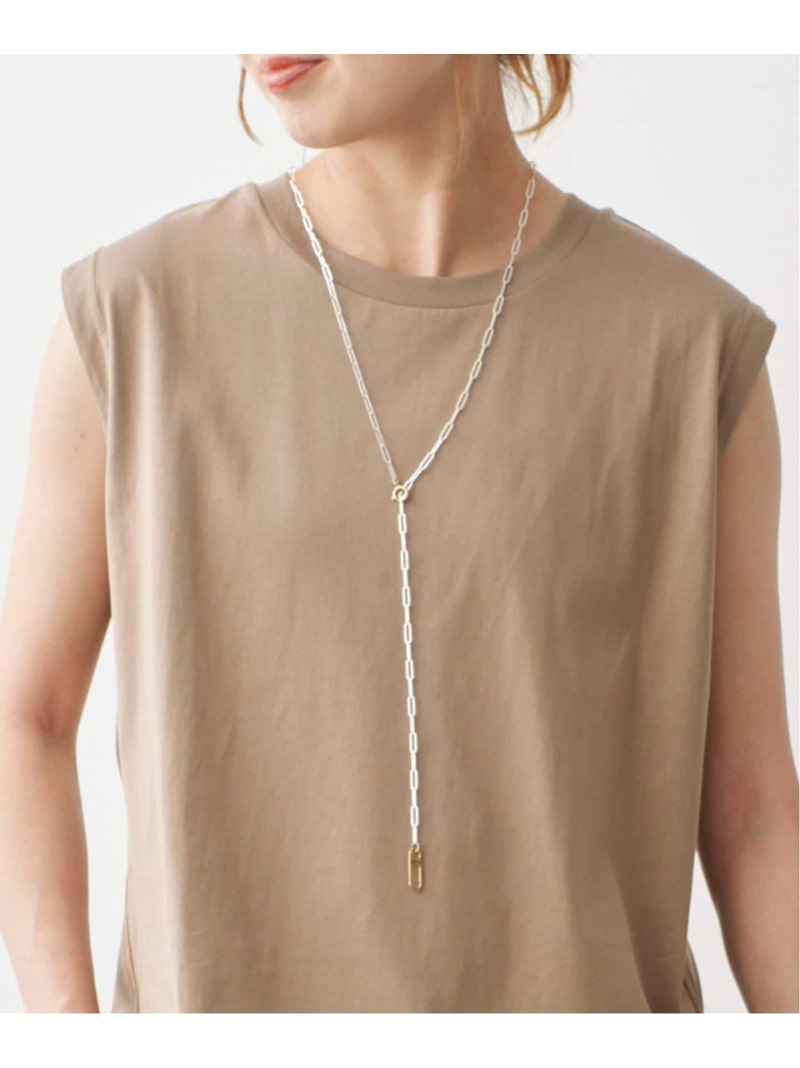 Other - Soierie / ソワリー Clip frame necklace Spick & Span スピックアンドスパン アクセサリー・腕時計 ネックレス シルバー【送料無料】[Rakuten Fashion]
