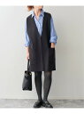 【SALE/30%OFF】《WEB限定》C/Rニットベスト Spick & Span スピックアンドスパン トップス ベスト・ジレ ネイビー ブラック【RBA_...