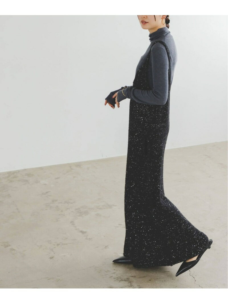 《予約》PROVOKEプロヴォーク ラメニットキャミソールワンピース NOBLE ノーブル ワンピース・ドレス ワンピース レッド ブラック【先行予約】*【送料無料】[Rakuten Fashion]のサムネイル