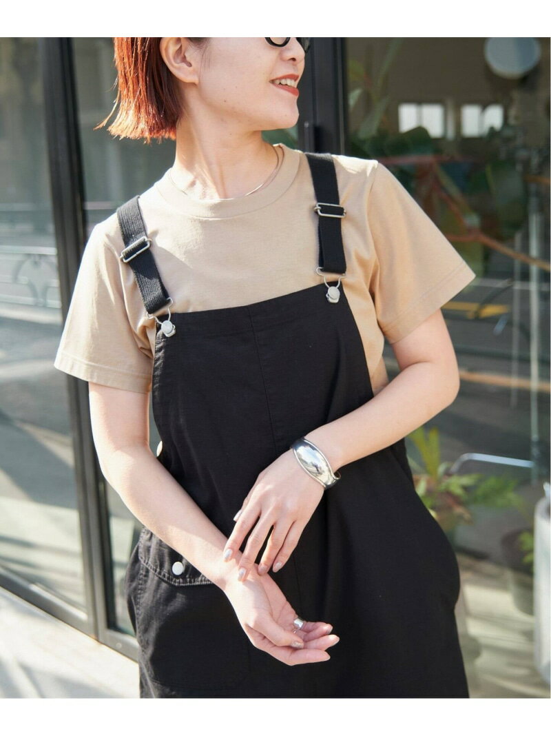 ファインコットンTシャツ Spick & Span スピックアンドスパン トップス カットソー・Tシャツ ベージュ【送料無料】[Rakuten Fashion]のサムネイル