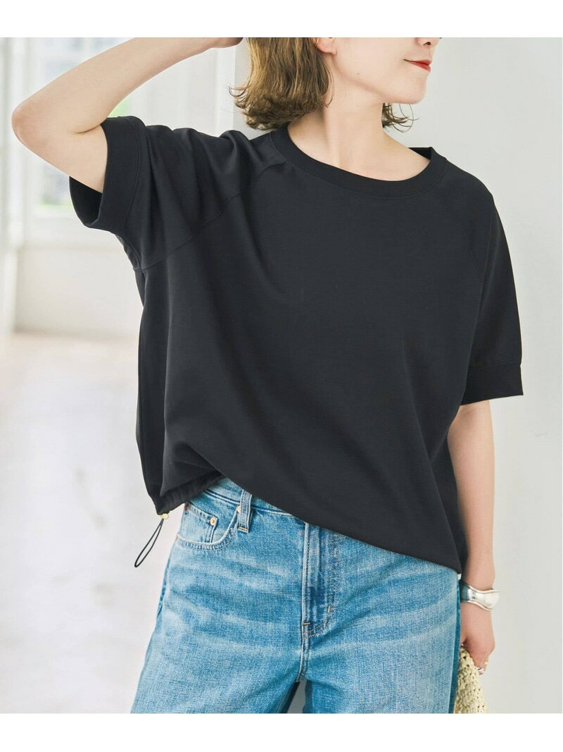 Rakuten - 《WEB限定 / 追加予約》ニュアンスドロストプルオーバー Spick & Span スピックアンドスパン トップス カットソー・Tシャツ ブラック ブラウン ホワイト【先行予約】*【送料無料】[Rakuten Fashion]