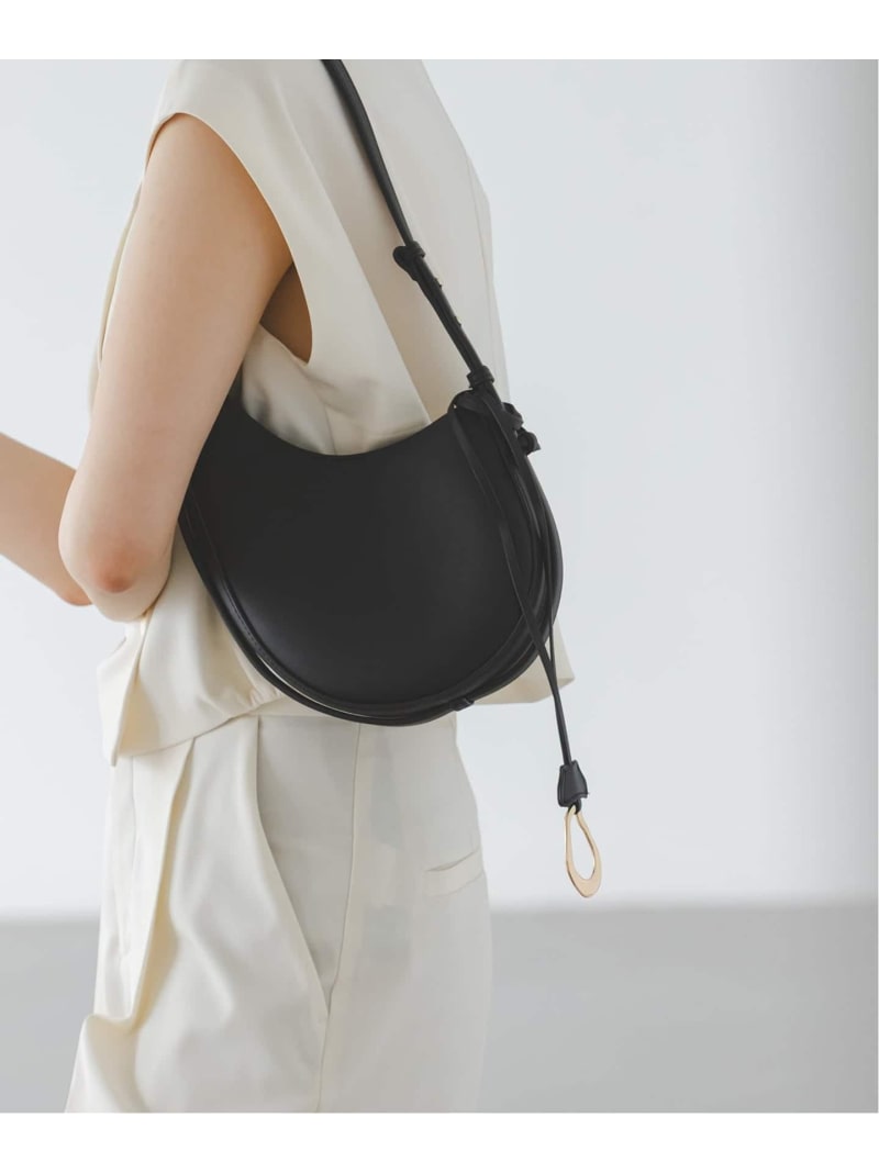 Rakuten - LE VERNIS/ルベル二 Poire mini shoulder NOBLE ノーブル バッグ ショルダーバッグ ベージュ ブラック【送料無料】[Rakuten Fashion]
