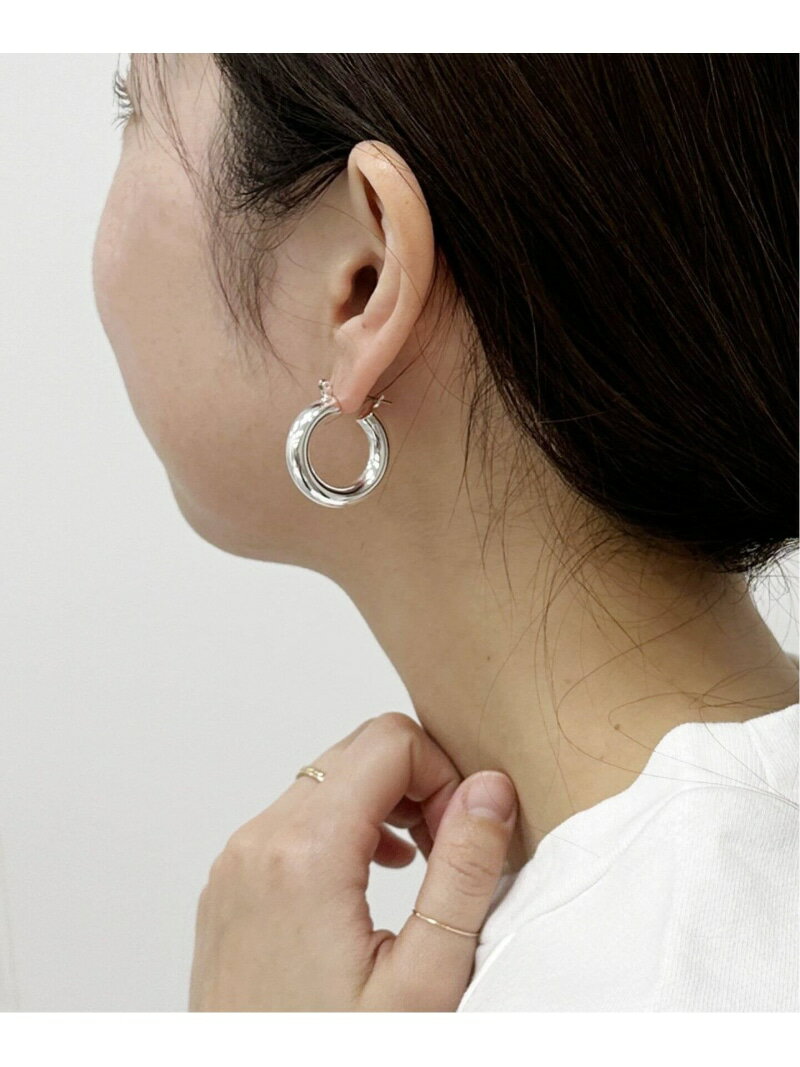 【LUV AJ/ラヴエージェイ】THE BABY AMALFI TUBE HOOPS U by SPICK&SPAN ユーバイスピックアンドスパン アクセサリー・腕時計 ピアス シルバー【送料無料】[Rakuten Fashion]