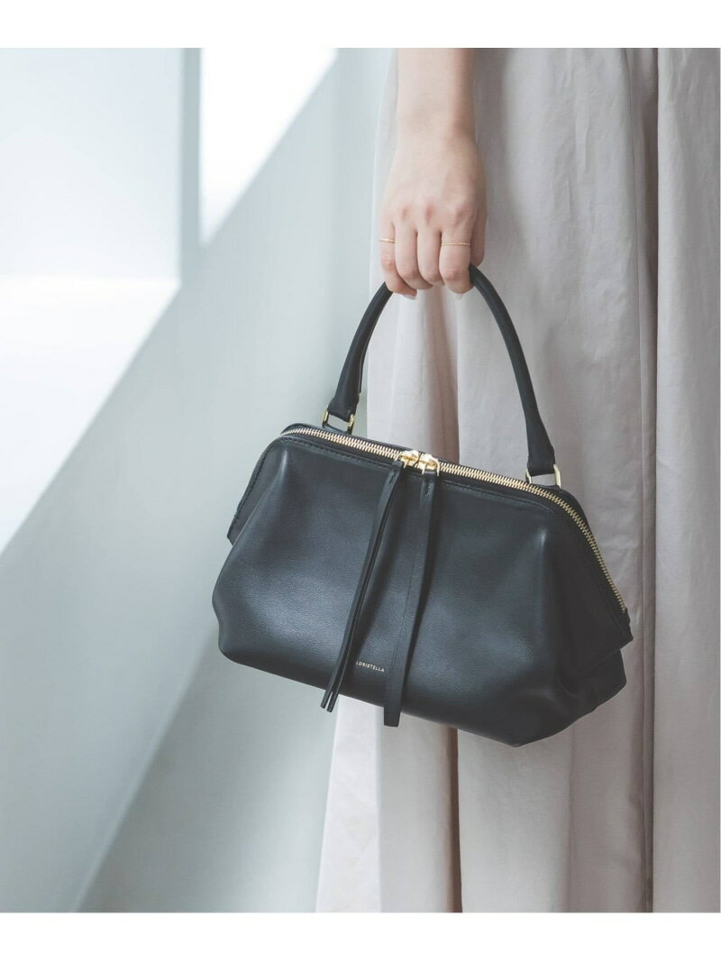 Rakuten - 《予約》LORISTELLA/ロリステッラ ワンハンドルボストンバッグ NOBLE ノーブル バッグ ボストンバッグ ブラウン ブラック【先行予約】*【送料無料】[Rakuten Fashion]