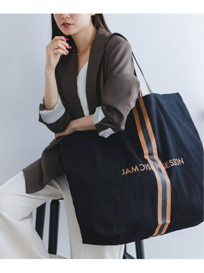 《追加予約3・WEB限定》N.Jam/エヌジャム トート Large NOBLE ノーブル バッグ トートバッグ ブラック【先行予約】*【送料無料】[Rakuten Fashion]