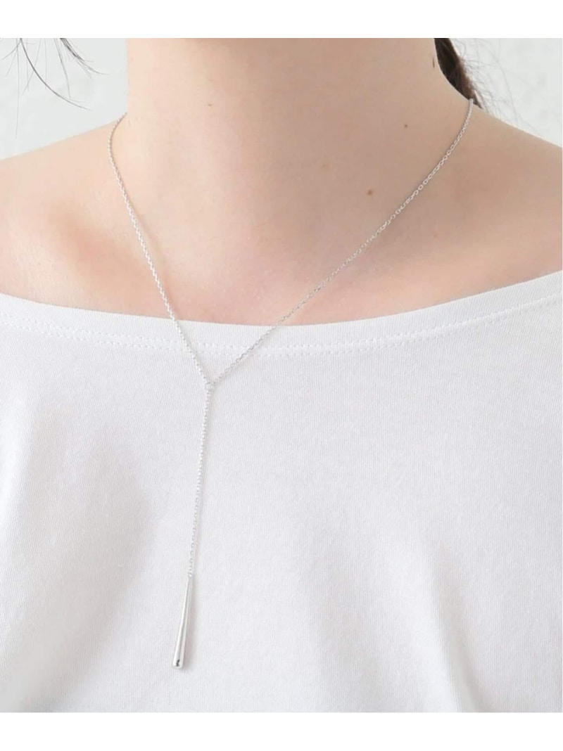 Rakuten - ANNA SOTILOTTA/アンナ ソッティロッタ Collier Pendant DROP(シルバー) NOBLE ノーブル アクセサリー・腕時計 ネックレス シルバー【送料無料】[Rakuten Fashion]