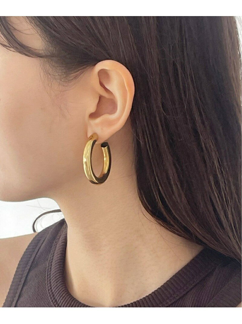 【LAURA LOMBARDI】Mini Curve Earrings NOBLE ノーブル アクセサリー・腕時計 ピアス ゴールド【送料無料】[Rakuten Fashion]のサムネイル