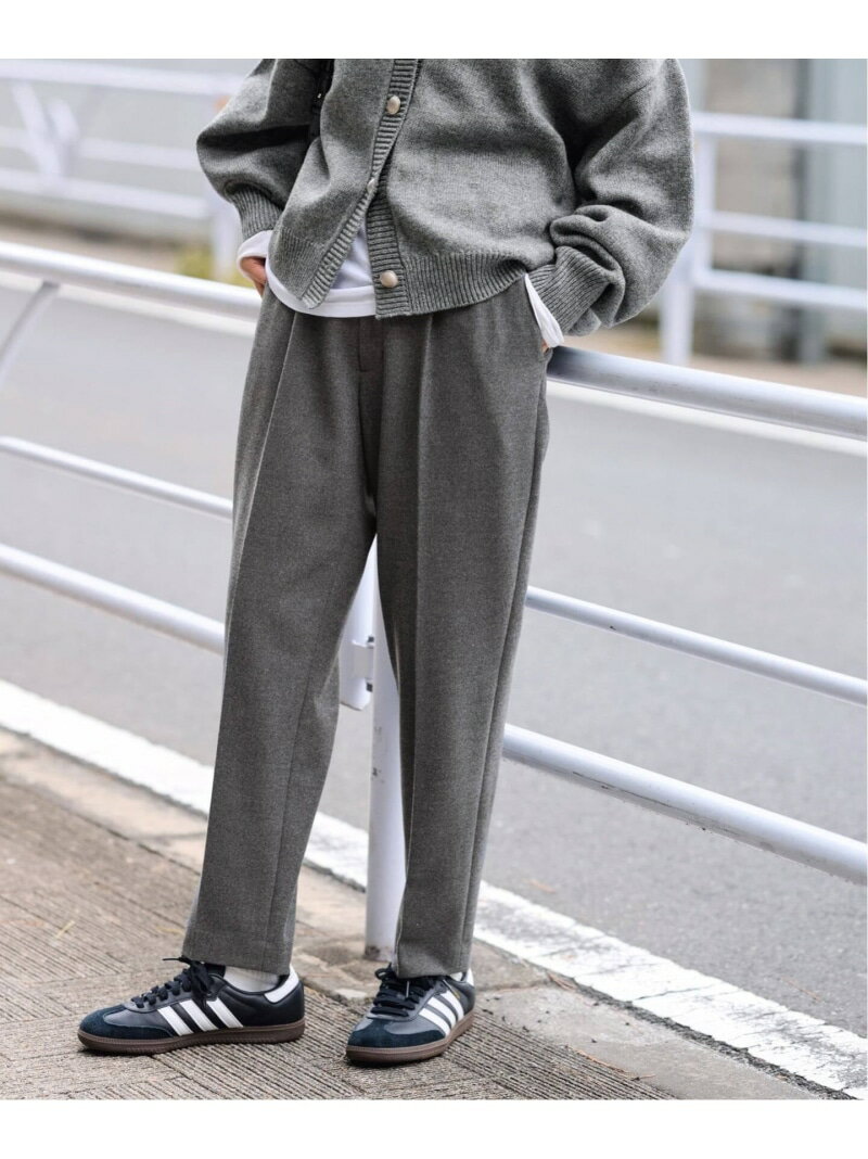 ≪追加≫T/R両面起毛パンツ FRAMeWORK フレームワーク パンツ スラックス・ドレスパンツ ブラック グレー ネイビー ホワイト【送料無料】[Rakuten Fashion]のサムネイル