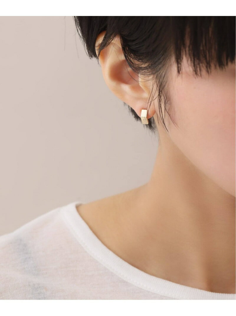 Rakuten - スモールベントピアス K10(両耳) Lilas スピックアンドスパン アクセサリー・腕時計 ピアス ゴールド【送料無料】[Rakuten Fashion]