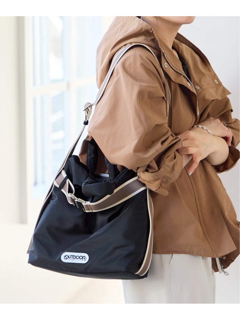 別注 Puilting 2way Tote M U by SPICK&SPAN ユーバイスピックアンドスパン バッグ トートバッグ ブラック