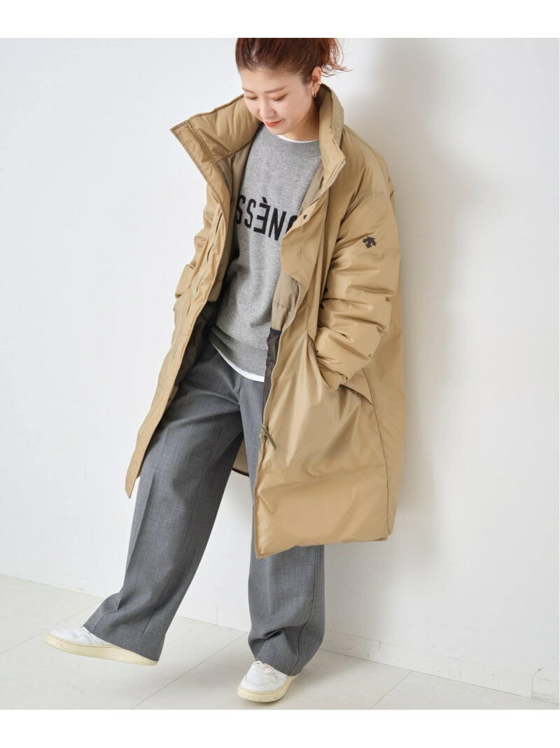 【SALE／30%OFF】【DESCENTE ALLTERRAIN 81】別注 WARM COAT Spick & Span スピックアンドスパン ジャケット・アウター ダウンジャケット・ダウンベスト ベージュ ブラック【RBA_E】【送料無料】[Rakuten Fashion]のサムネイル
