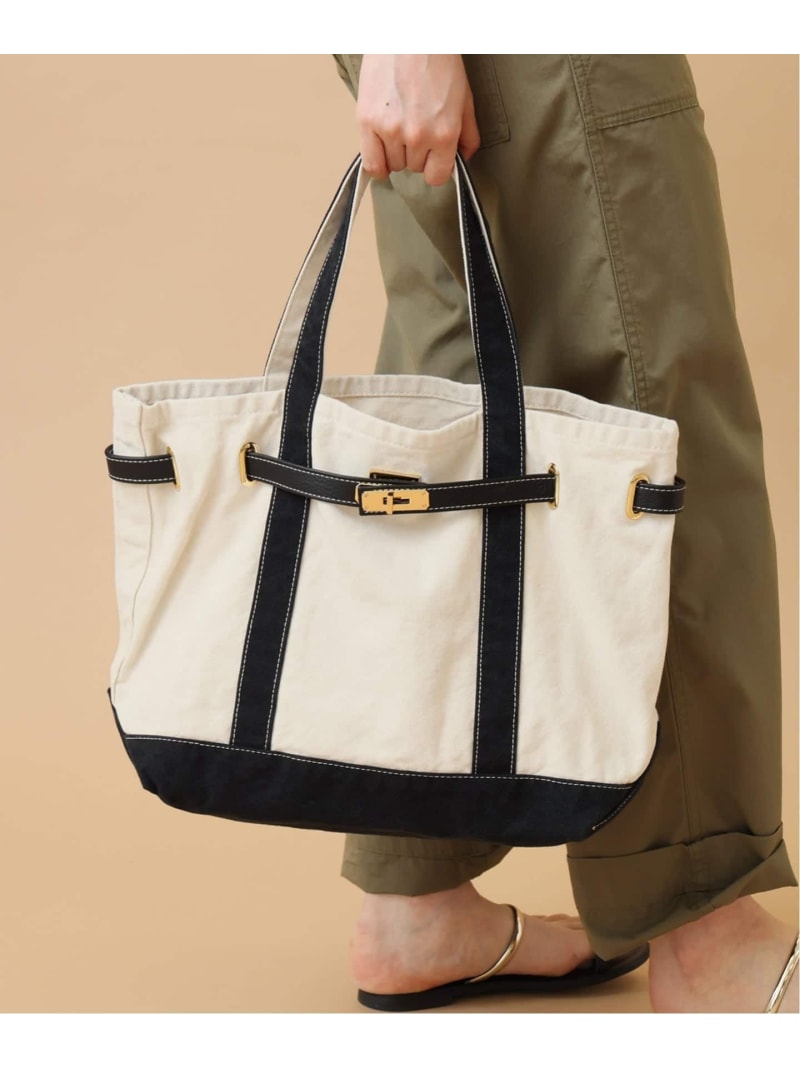 Rakuten - 《一部店舗+WEB限定》SITA PARANTICA/シータパランティカ キャンバストート M Spick & Span スピックアンドスパン バッグ トートバッグ グリーン ブラック グレー【送料無料】[Rakuten Fashion]