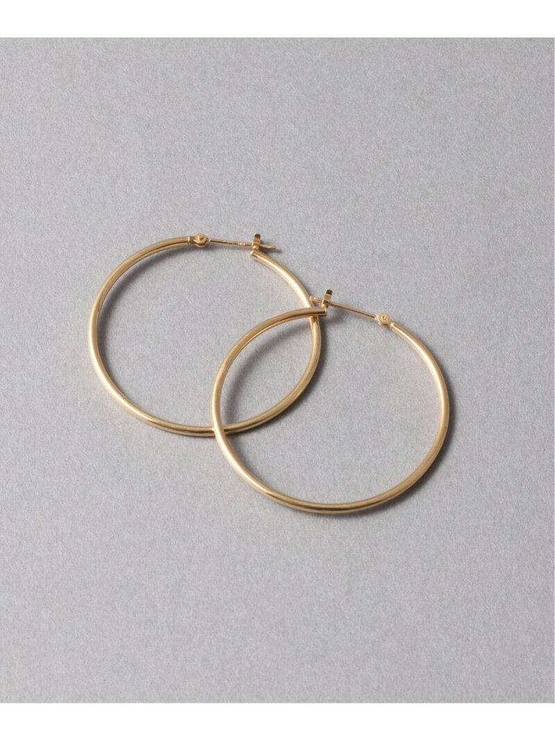 《予約》1.5パイプ3.5cmルーフピアス K10(両耳) Lilas スピックアンドスパン アクセサリー・腕時計 ピアス ゴールド【先行予約】*【送料無料】[Rakuten Fashion]
