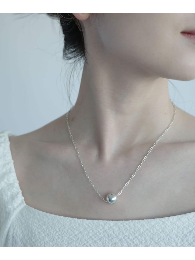 Rakuten - Nina&Jules/ニナ・エ・ジュールSingle Ball Chain Necklace NOBLE ノーブル アクセサリー・腕時計 ネックレス シルバー【送料無料】[Rakuten Fashion]