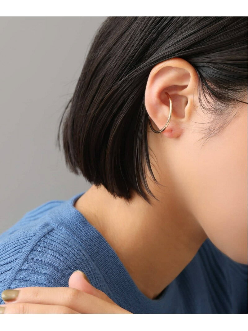 3cmサークルパイプイヤーカフ K10(片耳) Lilas スピックアンドスパン アクセサリー・腕時計 イヤリング・イヤーカフ ゴールド【送料無料】[Rakuten Fashion]