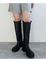 【GANNI/ガニー】 Recycled Rubber Country Boots U by SPICK SPAN ユーバイスピックアンドスパン シューズ 靴 ブーツ ブラック【送料無料】 Rakuten Fashion