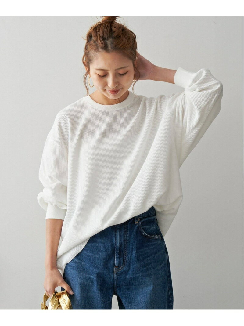 【SALE／30%OFF】LOT/SMPL-009 LOOSE LS Spick & Span スピックアンドスパン トップス カットソー・Tシャツ ホワイト グレー【RBA_E】【送料無料】[Rakuten Fashion]のサムネイル