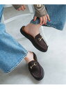 MANEBU / マネブ BITCH SLIPPER Spick & Span スピックアンドスパン シューズ・靴 スリッポン ベージュ ブラウン【送料無料】[...