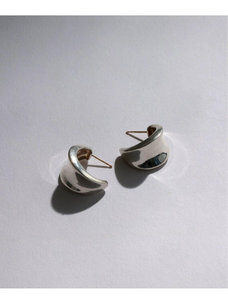 【SAMH by LILAS】ワイド平甲丸ピアス SV(両耳) Lilas スピックアンドスパン アクセサリー・腕時計 ピアス シルバー【送料無料】[Rakuten Fashion]のサムネイル