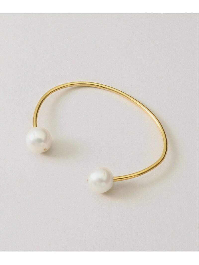 【MOUNIR/ムニエ】 パールバングル U by SPICK&SPAN ユーバイスピックアンドスパン アクセサリー・腕時計 ブレスレット・バングル ゴールド【送料無料】[Rakuten Fashion]のサムネイル