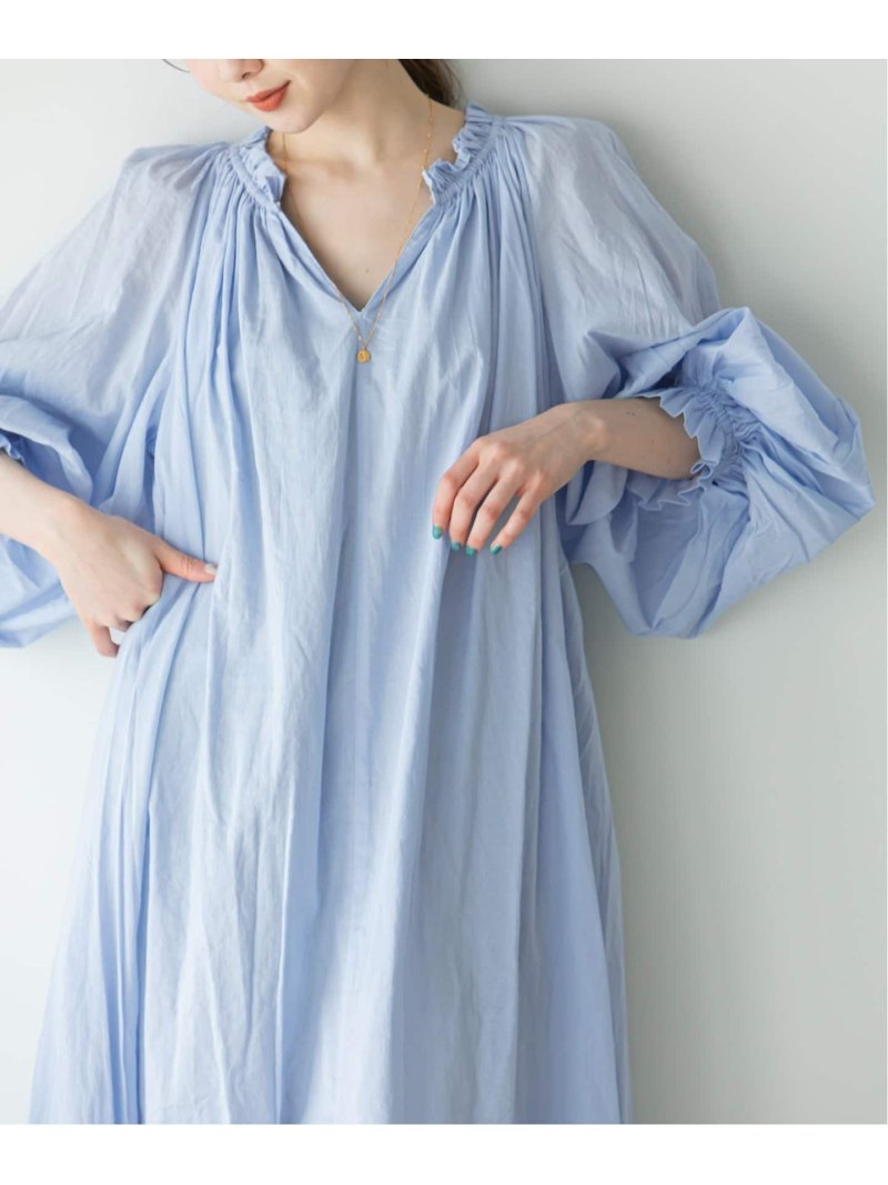 《追加》【MARIHA】春の花のドレス NOBLE ノーブル ワンピース・ドレス ワンピース カーキグリーン ブルー ベージュ【送料無料】[Rakuten Fashion]のサムネイル