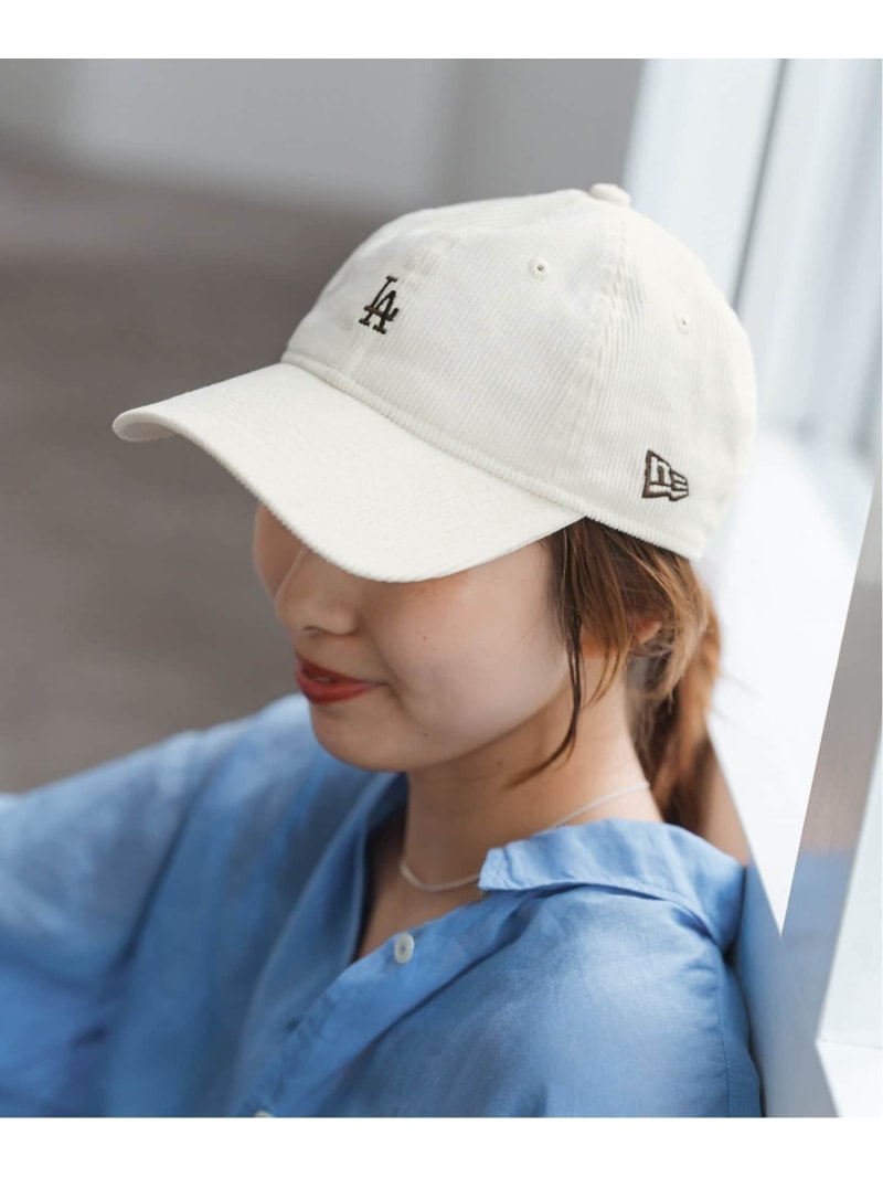 NEW ERA / ニューエラ 別注mini logo corduroy cap Spick & Span スピックアンドスパン 帽子 キャップ ベージュ ネイビー【送料無料】[Rakuten Fashion]のサムネイル