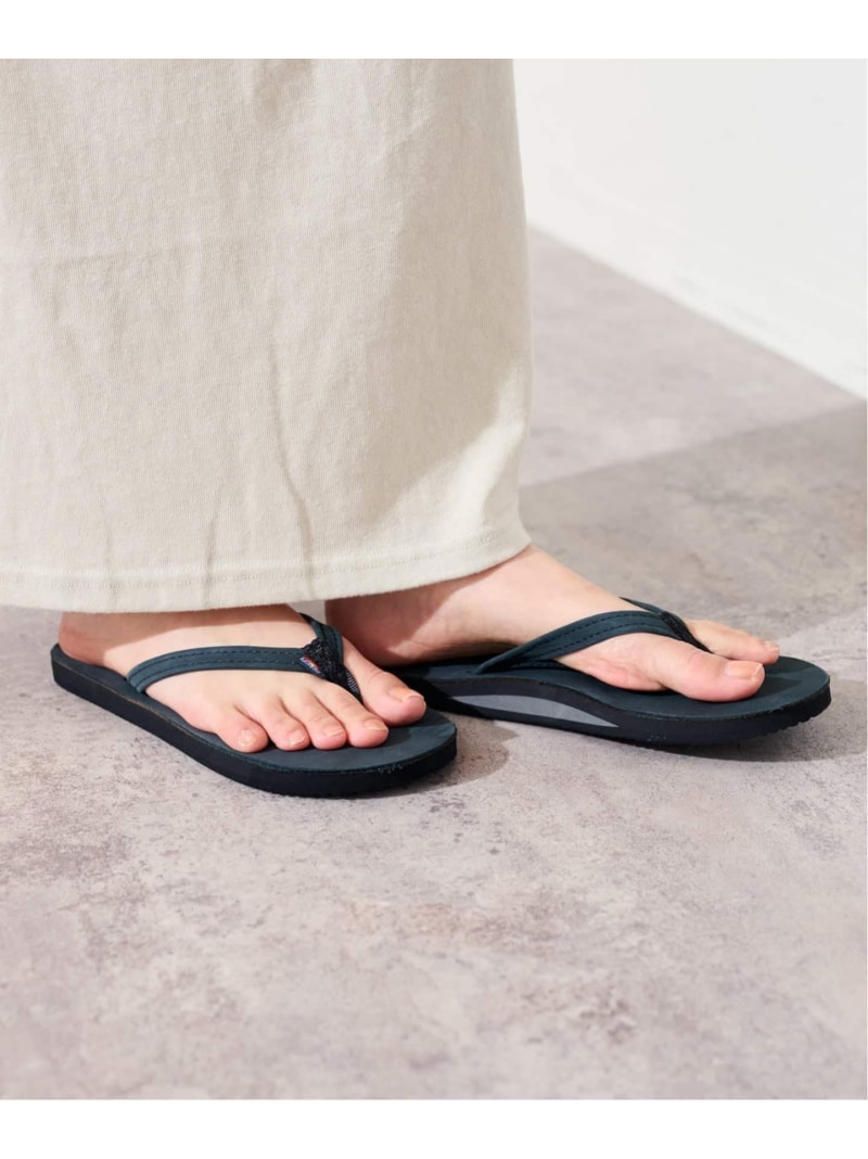 RAINBOW SANDALS/レインボーサンダル Single Layer Classic Lea FRAMeWORK フレームワーク シューズ・靴 サンダル ブラック ブラウン【送料無料】[Rakuten Fashion]