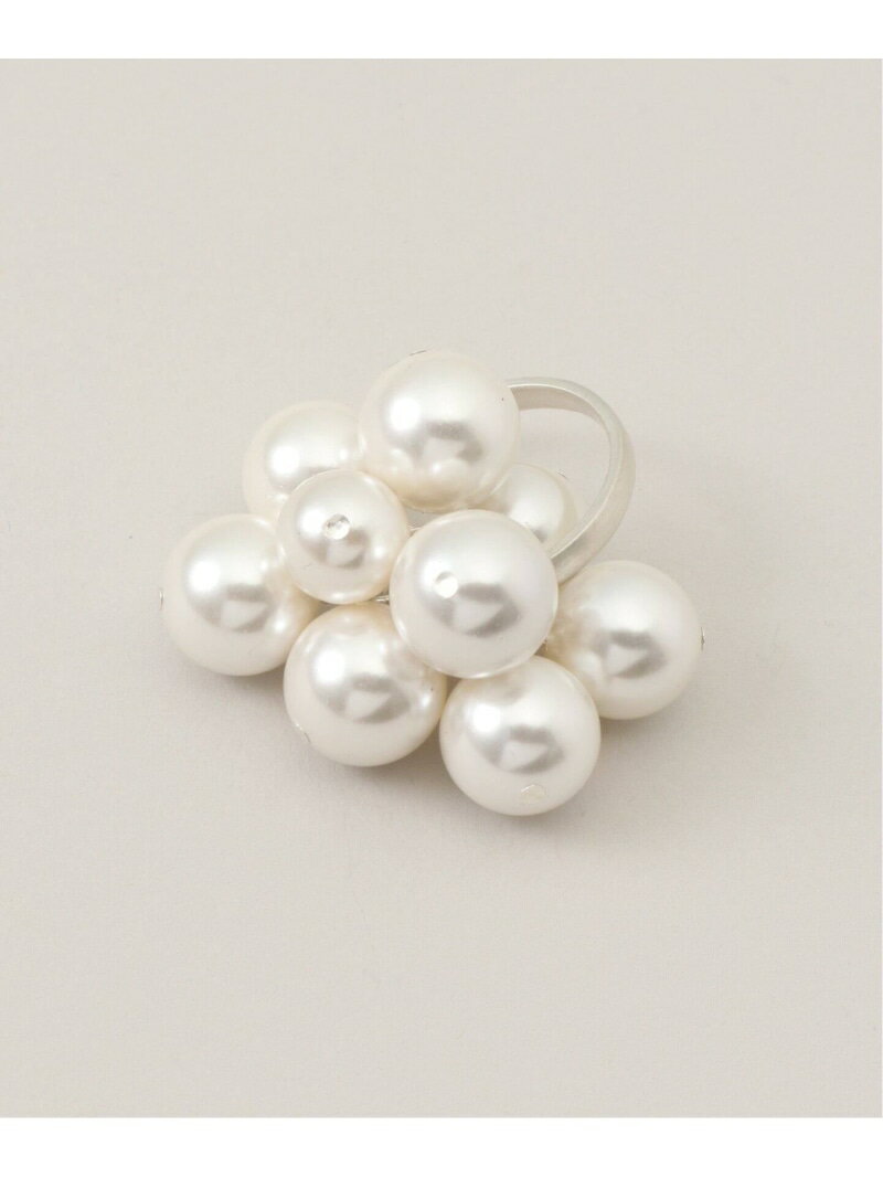 MIKIA / ミキア SHELL PEARL RING 233-016122 Spick & Span スピックアンドスパン アクセサリー・腕時計 リング・指輪 ホワイト【送料無料】[Rakuten Fashion]