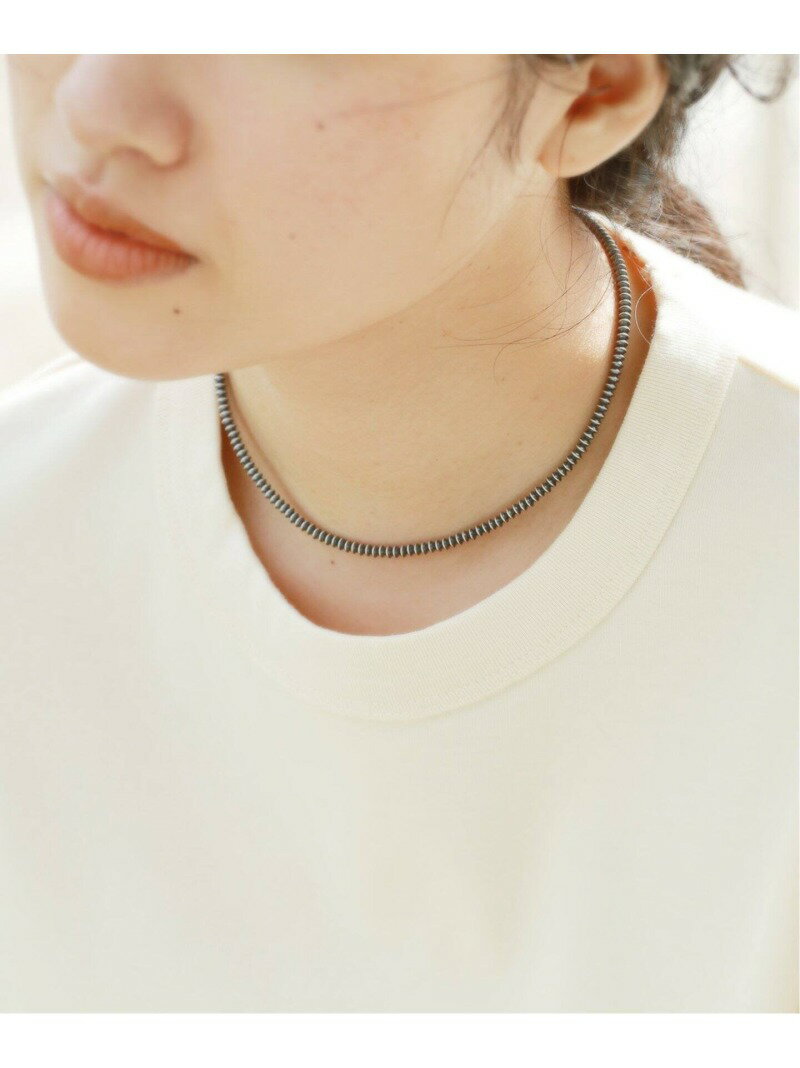 【HARPO/アルポ】Saucer Bead Mat 3mm/14楕円ビーズNEC FRAMeWORK フレームワーク アクセサリー・腕時計 ネックレス シルバー【送料無料】[Rakuten Fashion]