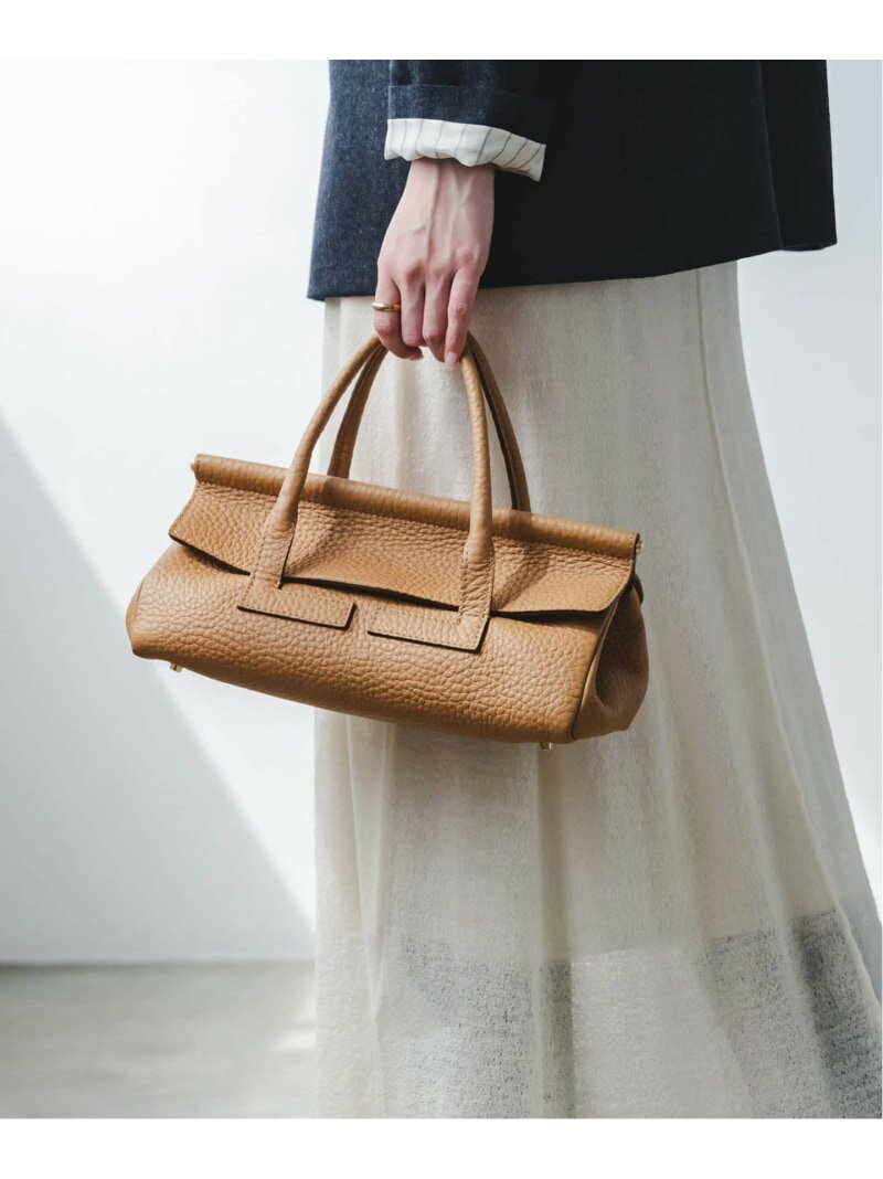 《追加》LORISTELLA/ロリステッラ レザーミディアムボストンバッグ NOBLE ノーブル バッグ ボストンバッグ ベージュ ブラウン ブラック【送料無料】[Rakuten Fashion]のサムネイル