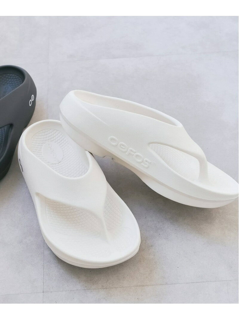 OOFOS/ウーフォス Ooriginal+ Spick & Span スピックアンドスパン シューズ・靴 サンダル ホワイト ブラック【送料無料】[Rakuten Fashion]