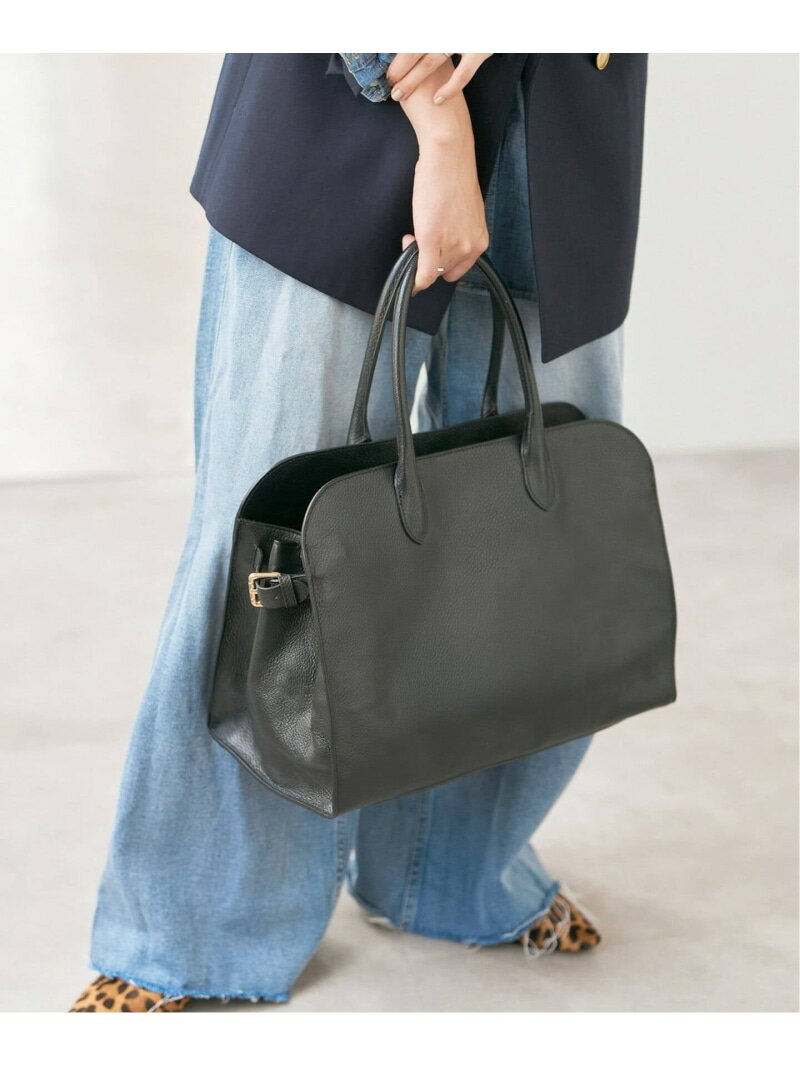 Rakuten - 《WEB限定 / 追加予約》MILOS / ミロス 別注ボストンバッグ * Spick & Span スピックアンドスパン バッグ ボストンバッグ ブラック【先行予約】*【送料無料】[Rakuten Fashion]