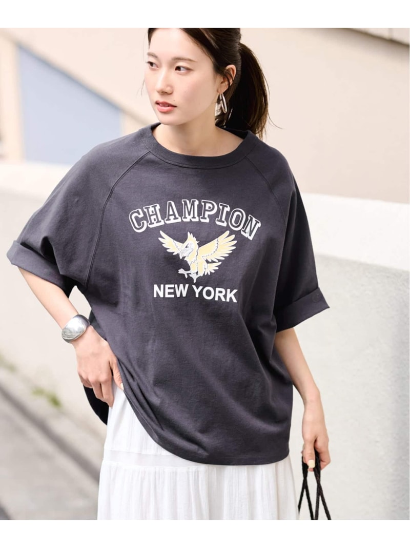 CHAMPION/チャンピオン 別注14s/1 Jesey RAGLAN Tシャツ FRAMeWORK フレームワーク...