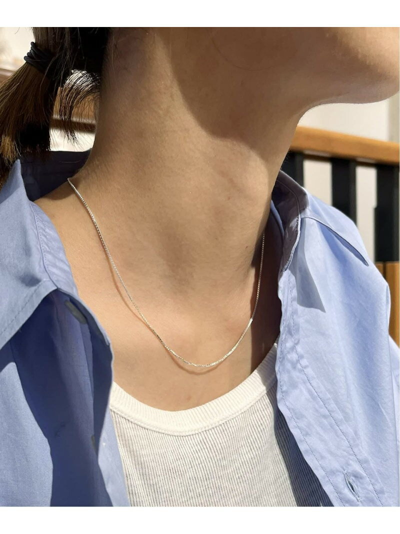 SASKIA DIEZ/サスキア ディツ FINE NECKLACE CUBIC (シルバー) FRAMeWORK フレームワーク アクセサリー..