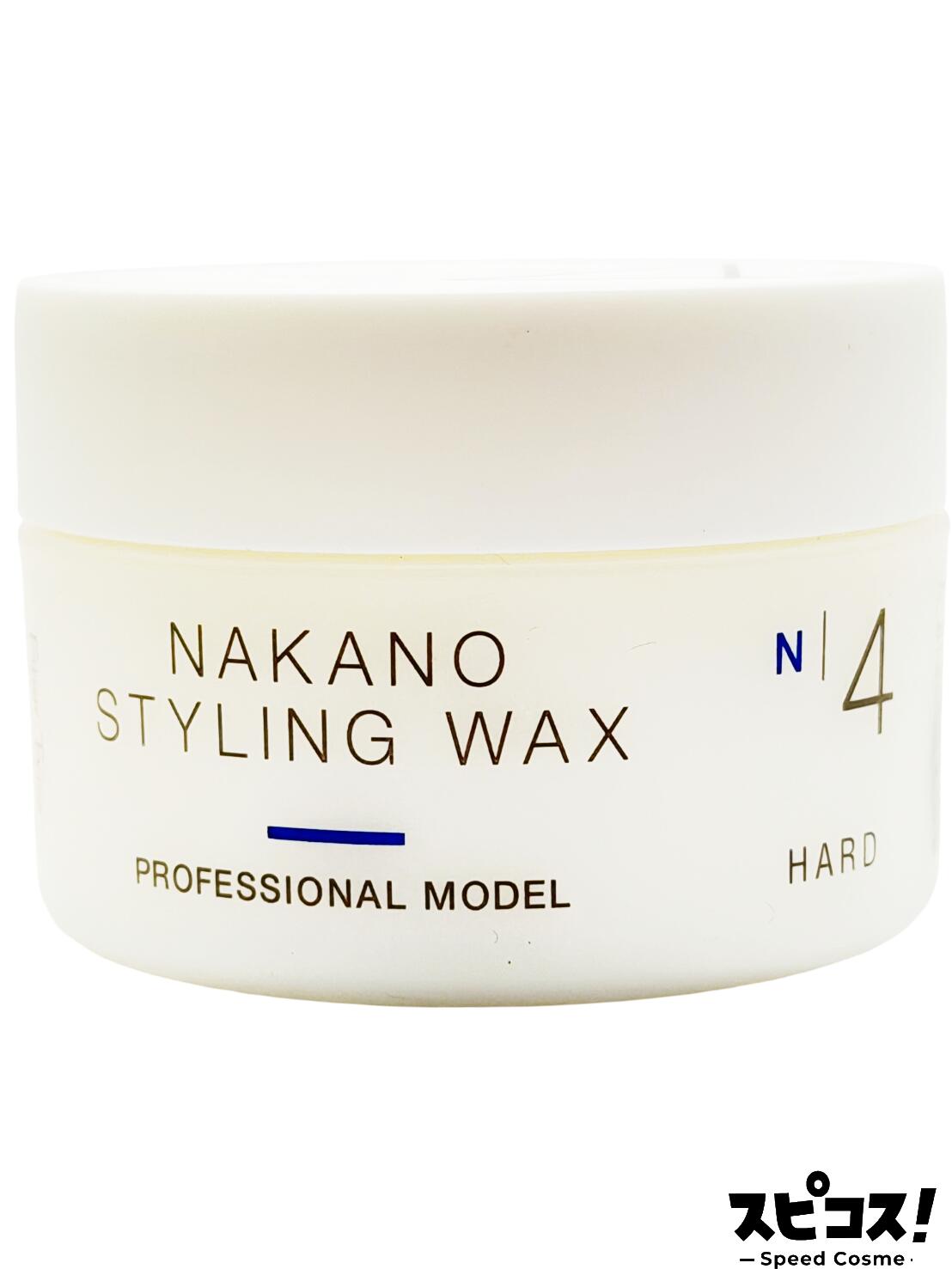 【最安値に挑戦】 ナカノ スタイリング ワックス 4F 90g ファイバータイプ ハード 【正規品】